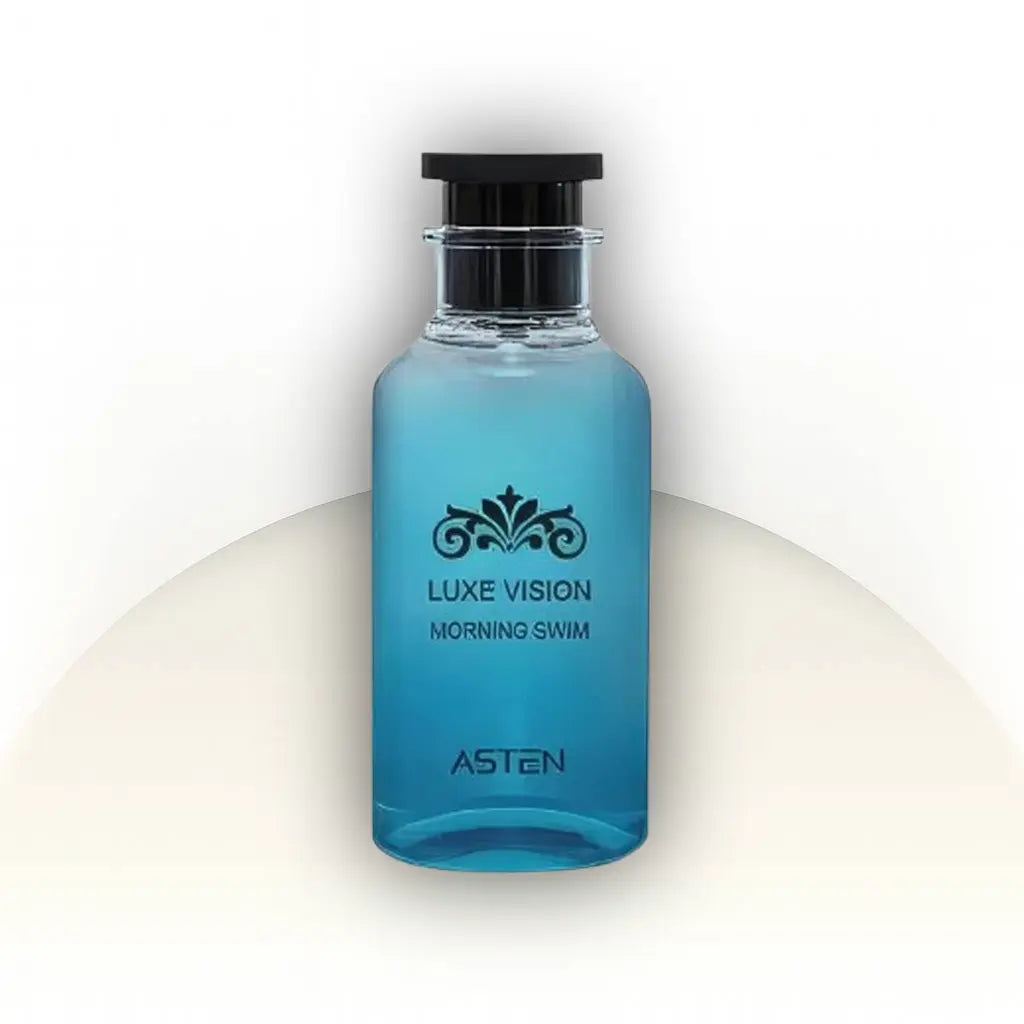 Asten Luxe Vision Morning Swim EDP 100ML – בושם יוניסקס רענן עם הדרים, ג'ינג'ר ואמברגריס בהשראת Afternoon Swim Louis Vuitton.