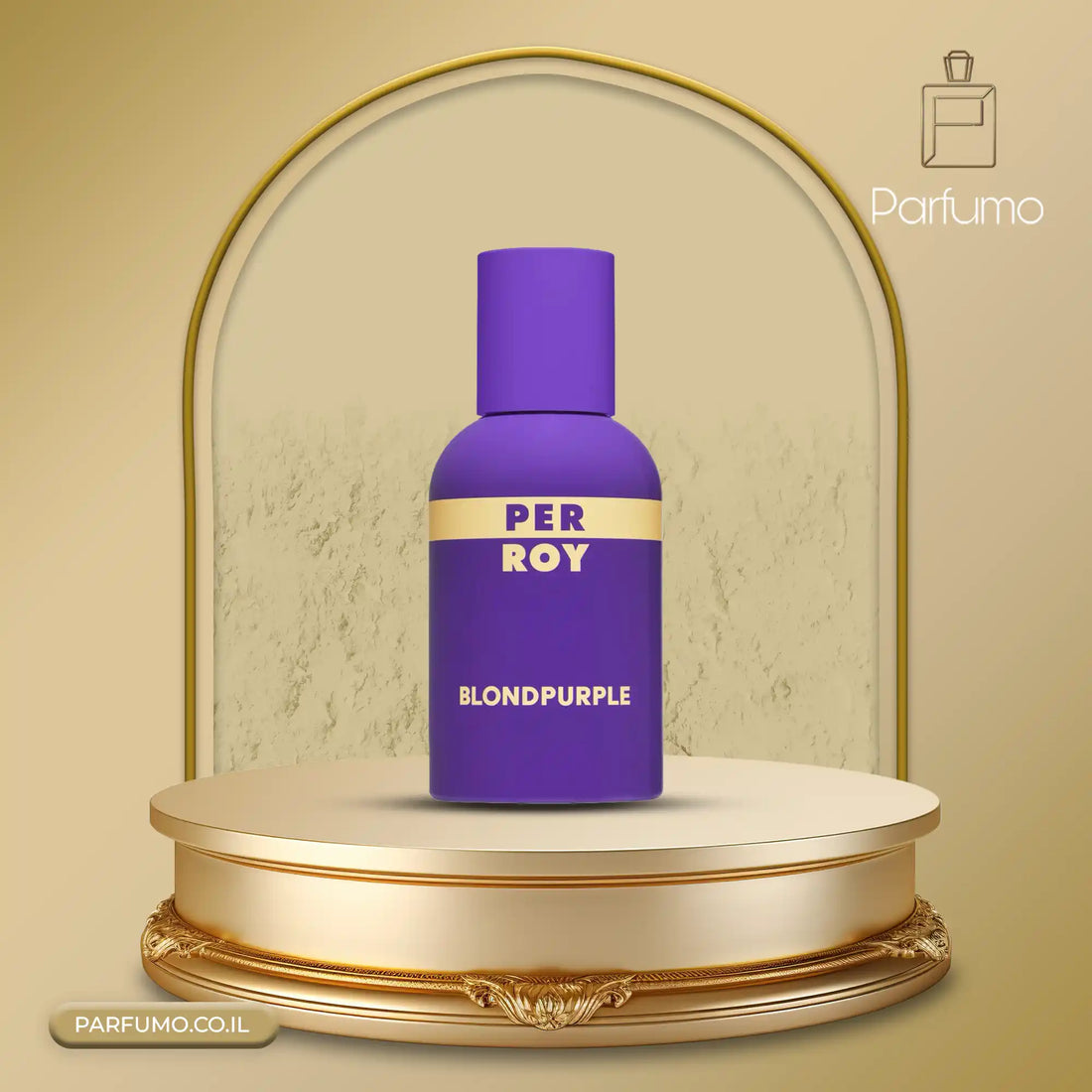 Blondpurple Perroy בושם נישה יוניסקס יוקרתי 100 מ״ל EDP | מנגו טרופי, קסיס פירותי וילנג־ילנג אקזוטי