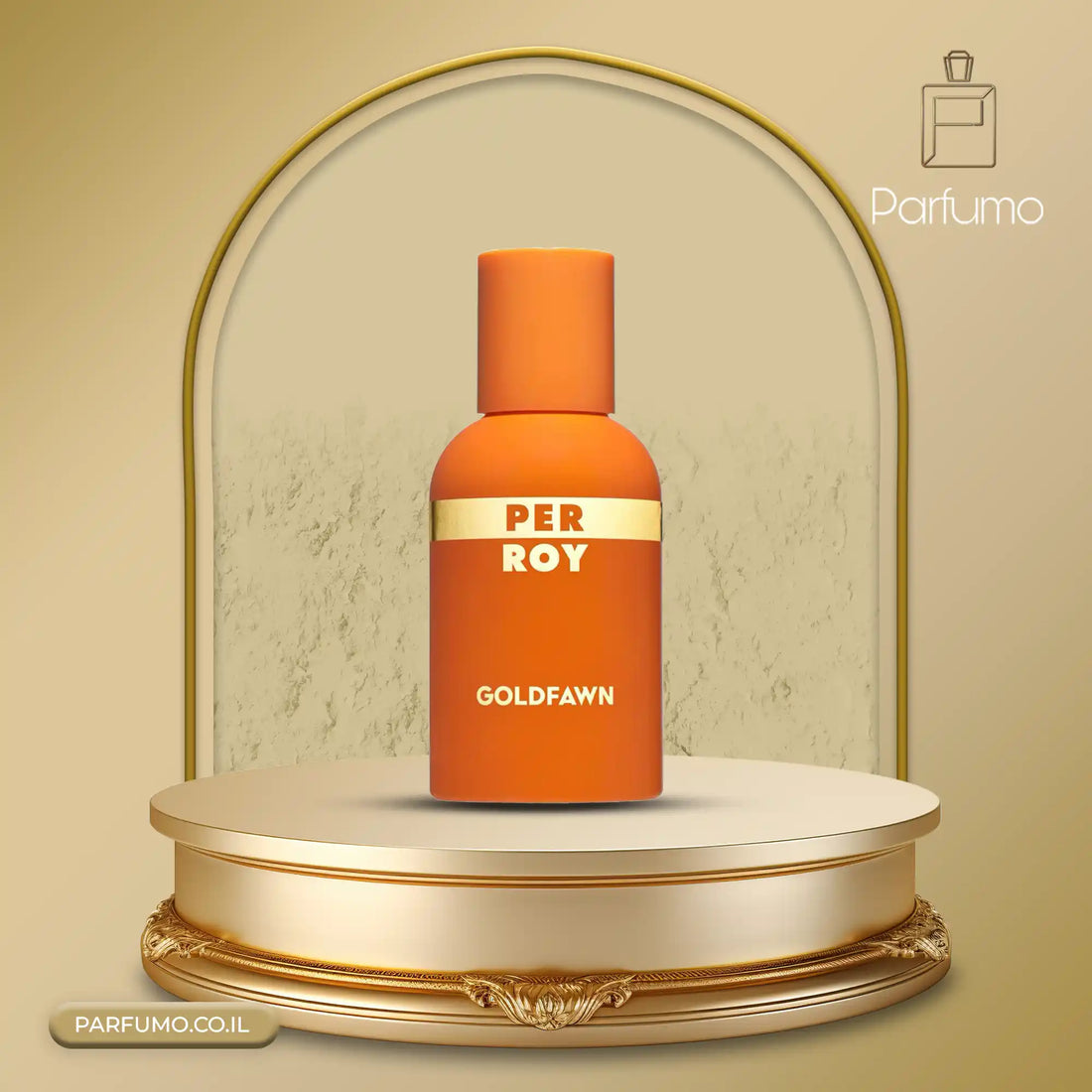 Goldfawn Perroy בושם נישה יוניסקס יוקרתי 100 מ״ל EDP | ארז עצי, סנדלווד חמים ווניל מתוק־קרמי