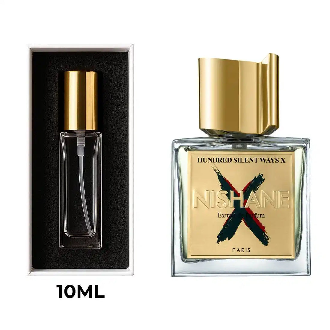 Hundred Silent Ways Nishane בושם נישה יוניסקס 100 מ״ל Extrait + דיקנט 10 מ״ל | וניל, פצ’ולי, עור, פרחים ופירות