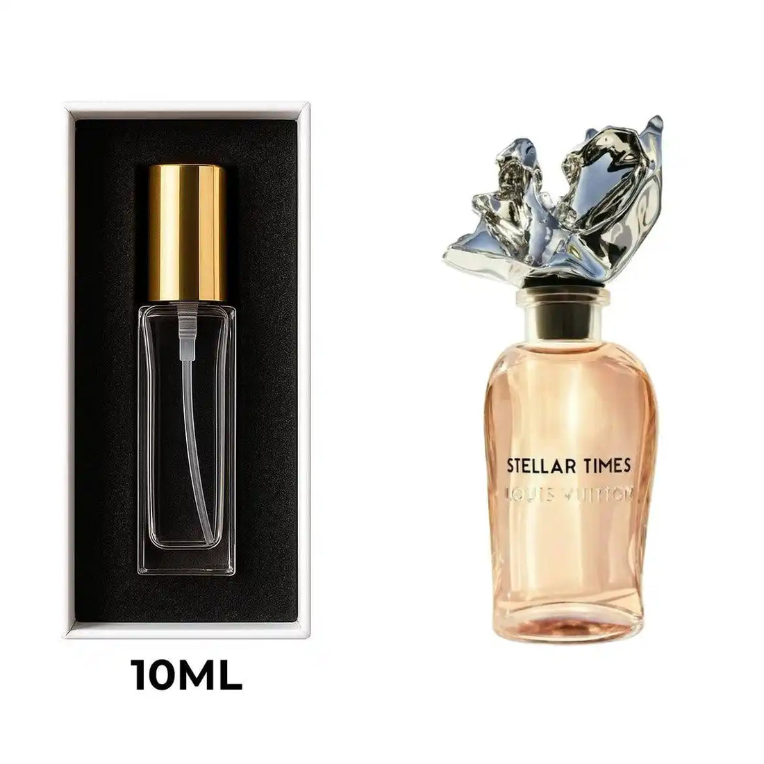 Stellar Times Louis Vuitton בושם יוניסקס Extrait De Parfum | דיקנט 5 מ״ל ו־10 מ״ל | פריחת תפוז, ענבר חמים ותווים עציים