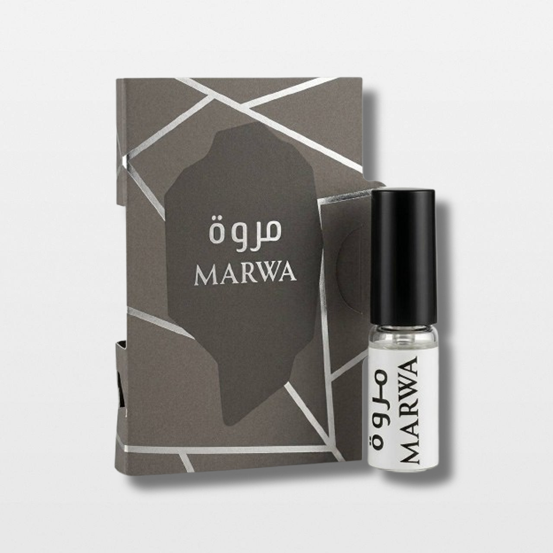דוגמית רשמית Marwa Arabiyat Prestige 3 מ״ל EDP לגברים – צילום חזית