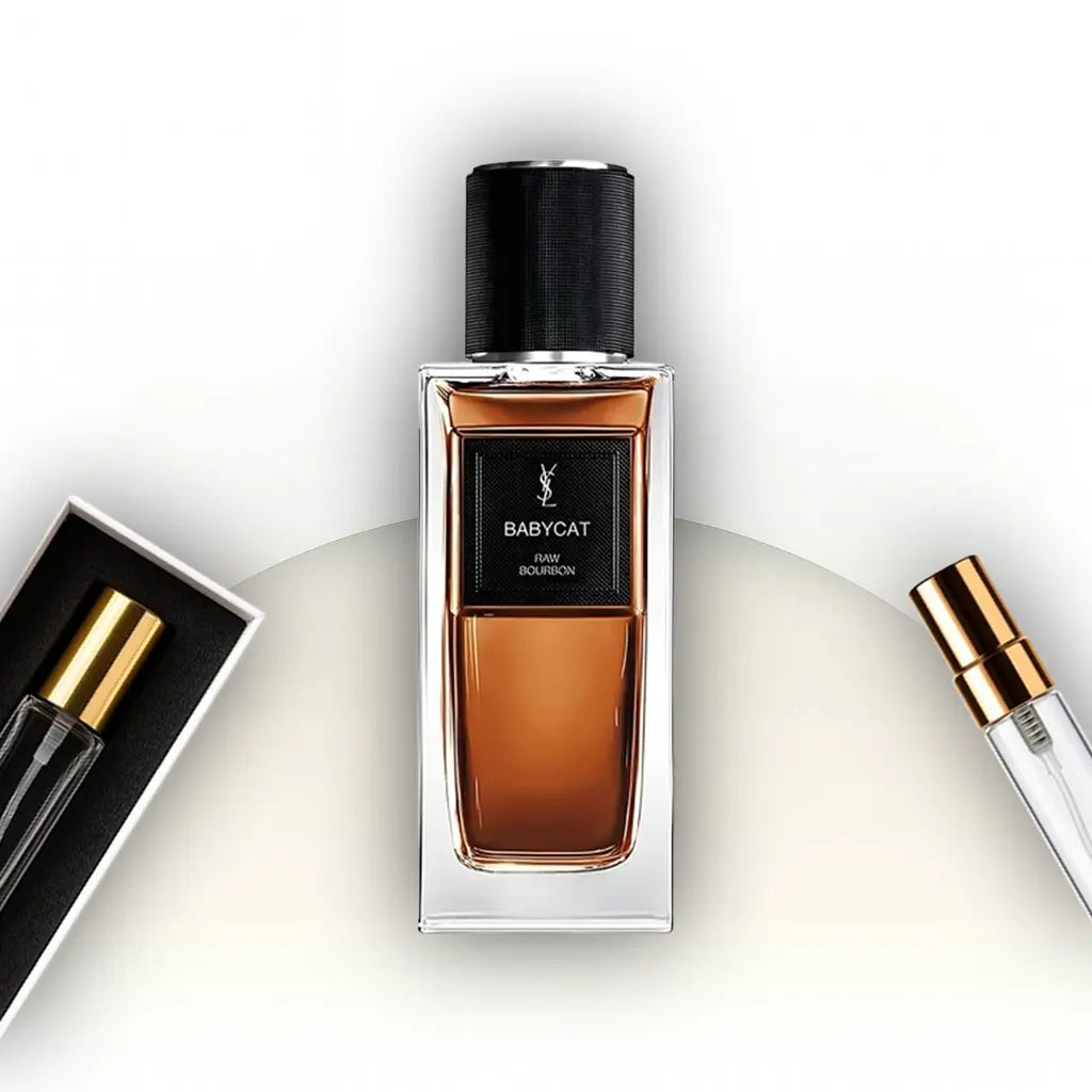 Babycat Raw Bourbon YSL – בושם יוניסקס יוקרתי זמין כדיקנטים להתנסות