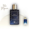 Blue Magician Fragrance World בושם יוניסקס 100 מ״ל EDP | בהשראת Blue Talisman Ex Nihilo | ניחוח הדרי־פרחוני עם אגס, ברגמוט, ג’ינג’ר, מוסק וארז