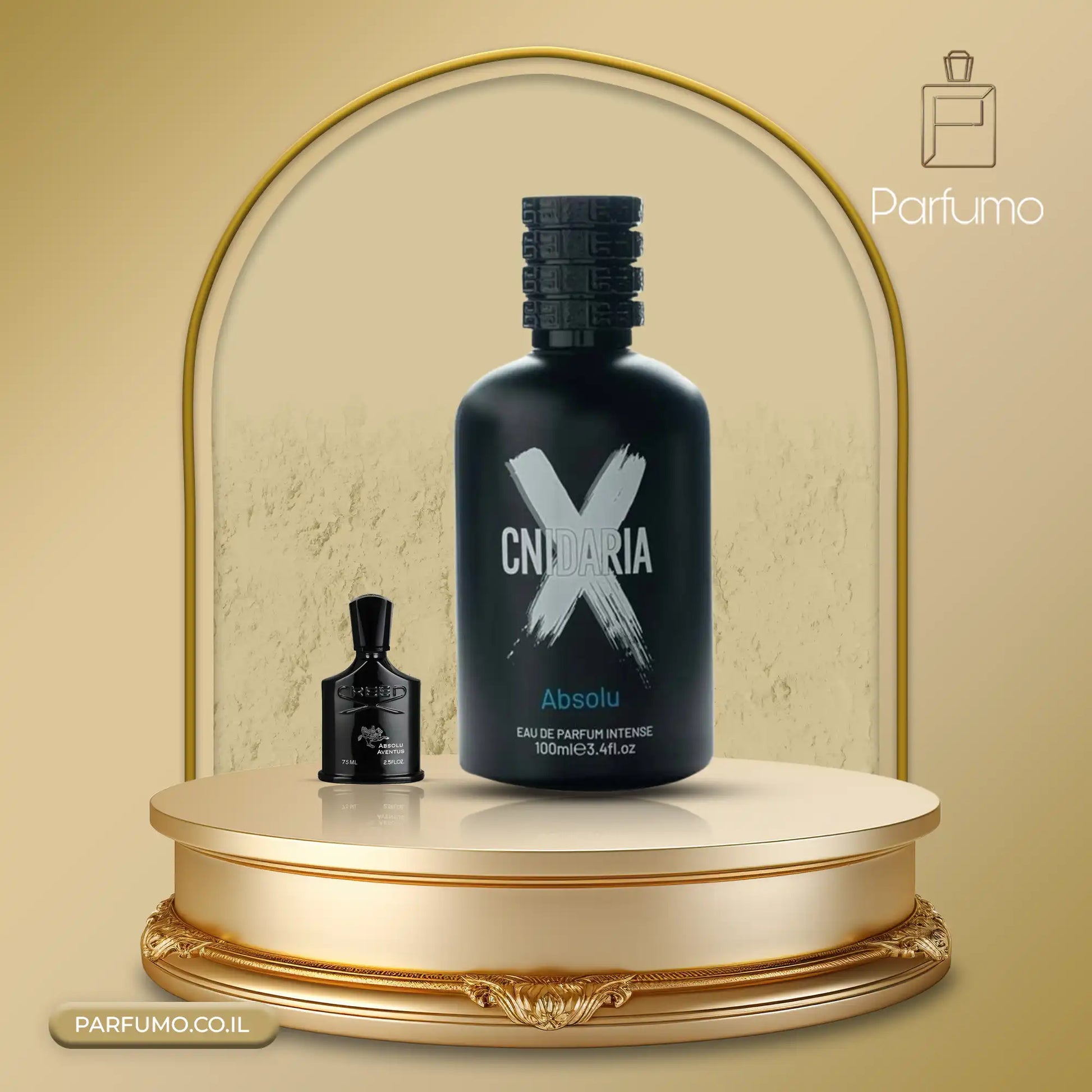 Cnidaria X Absolu Samam EDP 100ML – בושם לגבר בהשראת Absolu Aventus Creed עם תווים הדריים, פירותיים ועשביים.