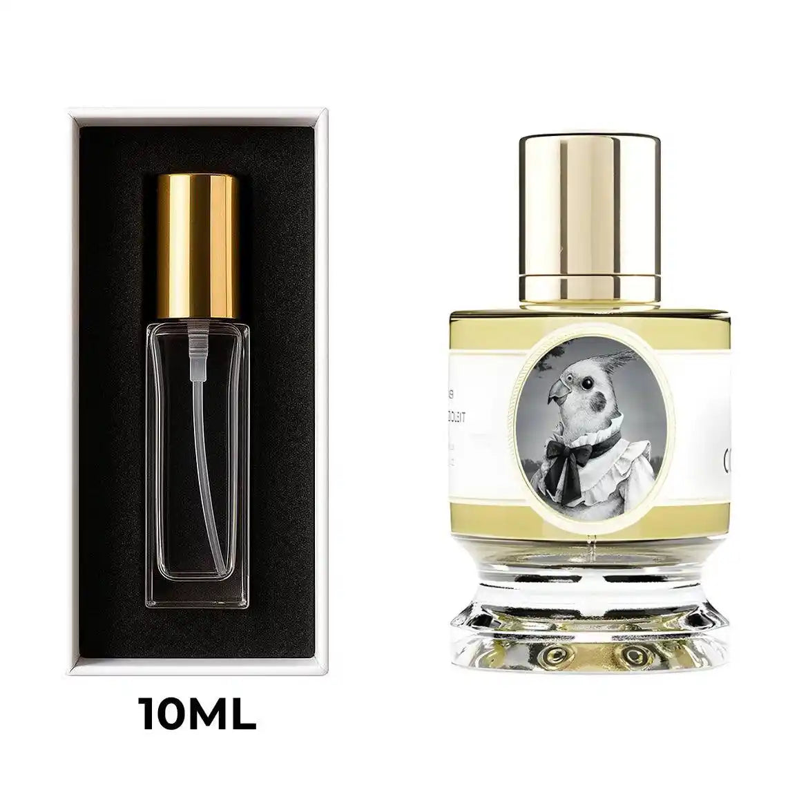 Cockatiel Zoologist Perfumes בושם יוניסקס Extrait de Parfum | זמין גם כדיקנט 5 מ״ל ו־10 מ״ל | ניחוח פירותי־פרחוני עם רברב, פטל, שמפניה, מימוזה ווניל