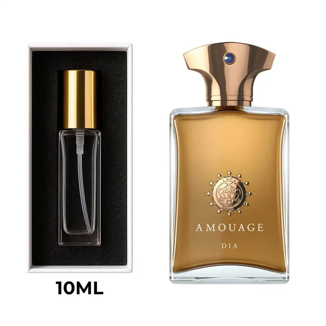 בושם Dia Man Amouage יוניסקס 100 מ״ל EDP | זמין גם כדיקנט 10 מ״ל | ניחוח עשיר עם קטורת, הל, פיוני, עור וענבר