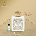 בושם Essence de Blanc French Avenue EDP 100ML – ניחוח יוניסקס רענן ואלגנטי בהשראת Imagination Louis Vuitton.

