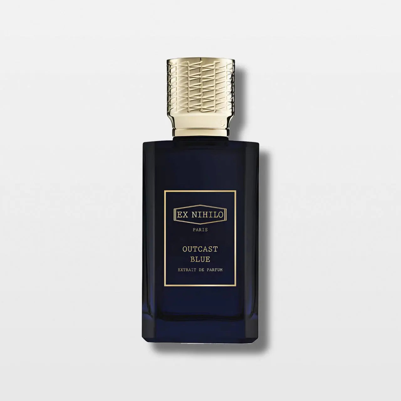 בקבוק בושם Outcast Blue Extrait de Parfum Ex Nihilo – צילום חזית