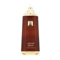 תקריב תווית הבקבוק Liquid Brun Limited Edition French Avenue – מראה יוקרתי ומדויק