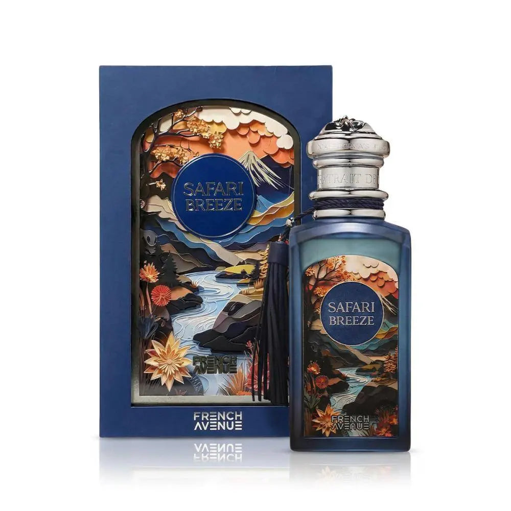 Safari Breeze French Avenue – בקבוק וקופסה יחד