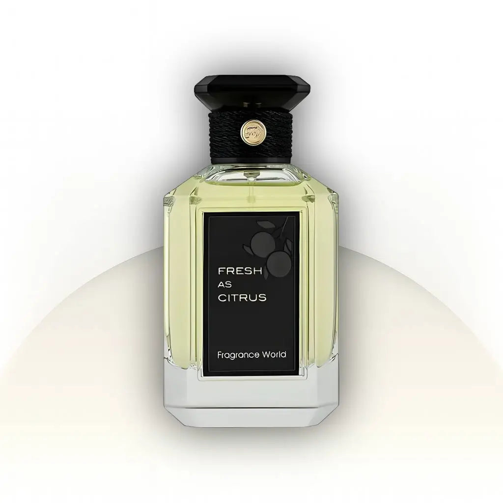 בושם Fresh As Citrus Fragrance World יוניסקס 100 מ״ל EDP | בהשראת Guerlain Frenchy Lavande | ניחוח הדרי־ארומטי עם לבנדר, נרולי ווטיבר