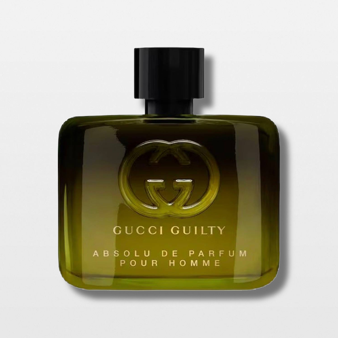בקבוק בושם Gucci Guilty Absolu de Parfum Pour Homme Gucci – צילום חזית
