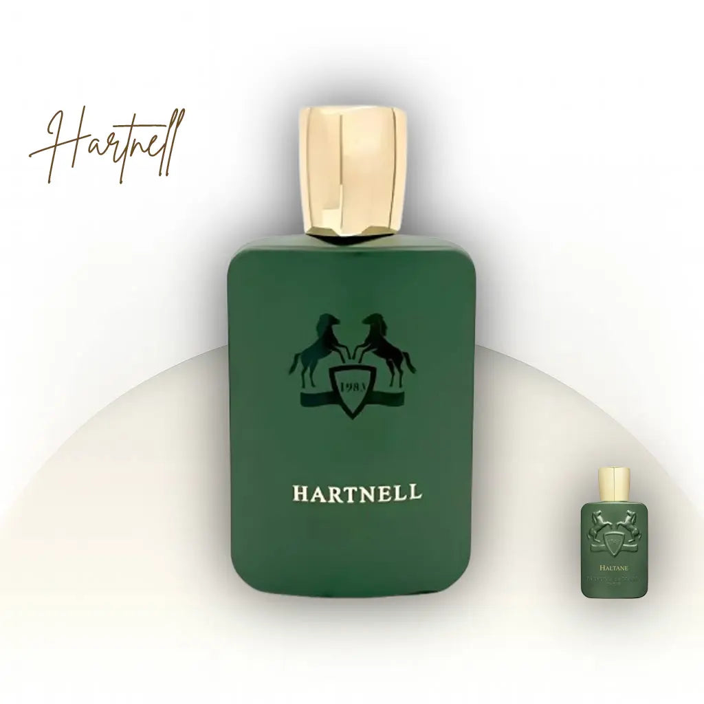 בושם לגבר Hartnell Fragrance Deluxe | בהשראת Parfums de Marly Haltane | ניחוח עצי־ארומטי עם אוד, לבנדר, זעפרן וארז