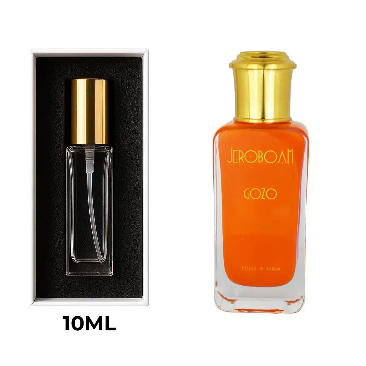 Jeroboam Gozo בושם יוניסקס Extrait de Parfum | זמין בבקבוק  100 מ״ל ו- 30 מ"ל ובדיקנטים 5 מ״ל ו־10 מ״ל | טוברוז, זעפרן, ברגמוט, פצ’ולי, מאסק לבן ואמברוקסן