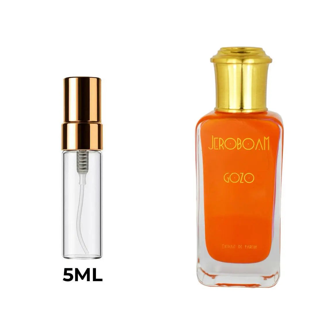 Jeroboam Gozo בושם יוניסקס Extrait de Parfum | זמין בבקבוק  100 מ״ל ו- 30 מ"ל ובדיקנטים 5 מ״ל ו־10 מ״ל | טוברוז, זעפרן, ברגמוט, פצ’ולי, מאסק לבן ואמברוקסן