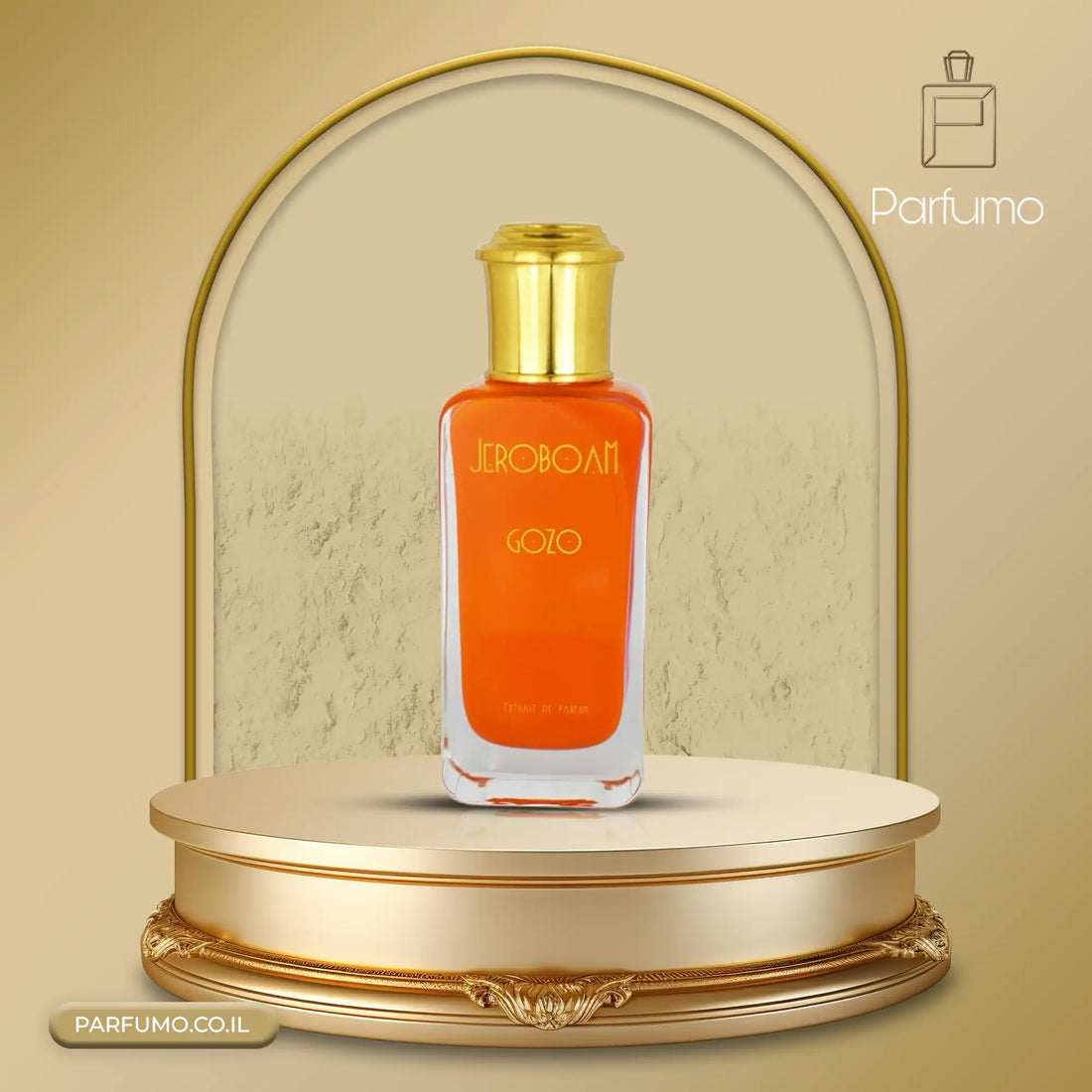 Jeroboam Gozo Extrait de Parfum 30ML – בושם יוניסקס חושני בעומק פרחוני ועצי עם זעפרן, טוברוזה ומאסק לבן.