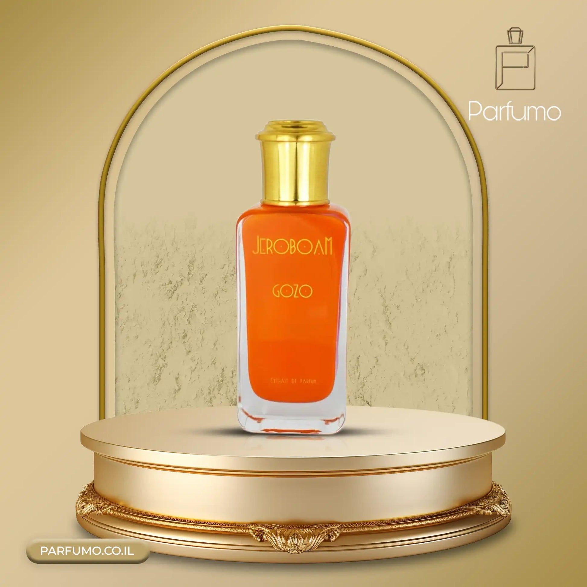 Jeroboam Gozo Extrait de Parfum 30ML – בושם יוניסקס חושני בעומק פרחוני ועצי עם זעפרן, טוברוזה ומאסק לבן.