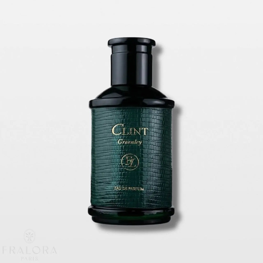 בושם Clint Greenley (קלינט גרינלי) מבית L'Orientale Fragrances יוניסקס 100 מ"ל, מבט חזיתי על בקבוק היוקרה.