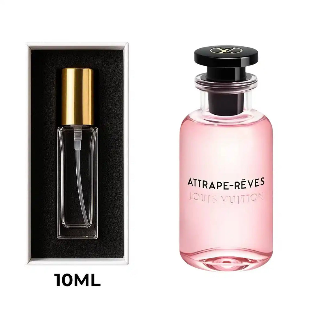 בושם יוקרתי לנשים Louis Vuitton Attrape-Rêves 100 מ״ל EDP | דיקנט 10 מ״ל | ניחוח פרחוני־פירותי עם ליצ’י, ורד טורקי וקקאו | לואי ויטון