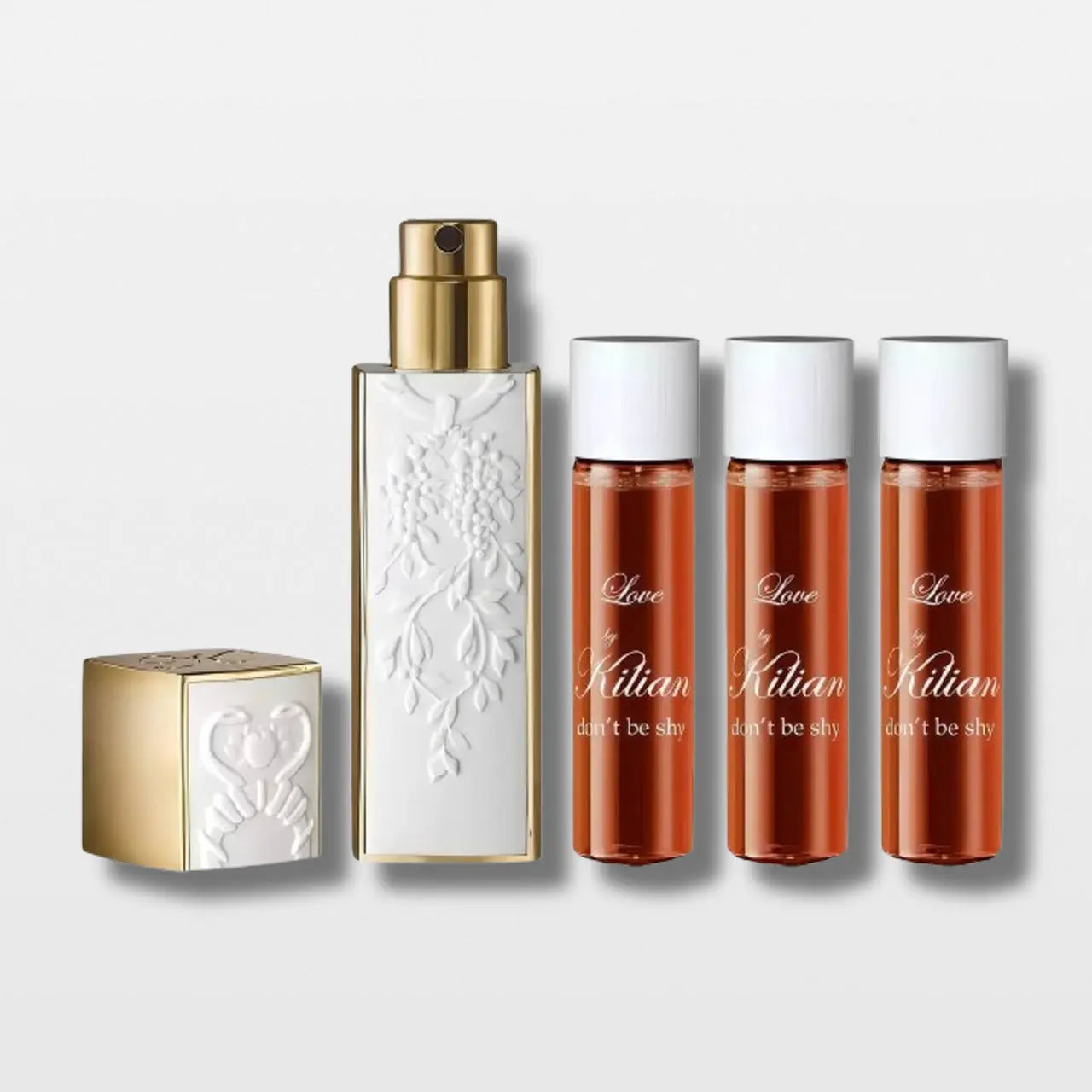 סט דוגמיות רשמיות יוקרתי של הבושם Love Don't Be Shy By Kilian 