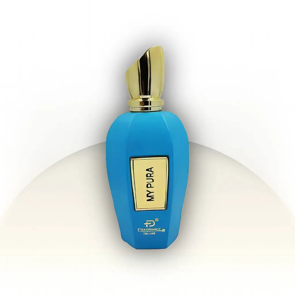 My Pura Fragrance Deluxe EDP 100ML – בושם יוניסקס יוקרתי ורענן בהשראת Erba Pura Xerjoff עם תווים הדריים, פירותיים ועומק ונילי-ענברי.