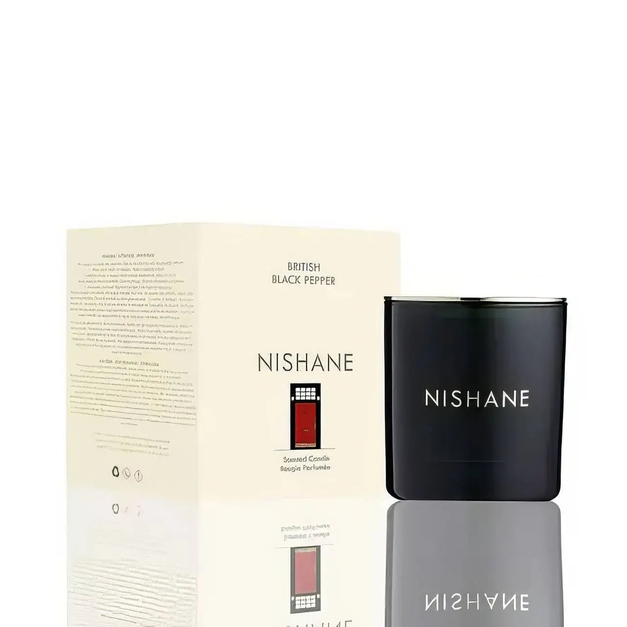 British Black Pepper Candle Nishane – נר ריחני וקופסה יחד