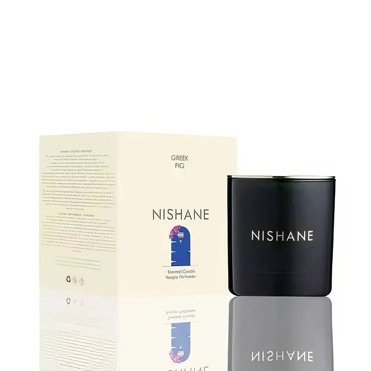 אריזת נר ריחני Greek Fig Scented Candle Nishane – קופסה מקורית
