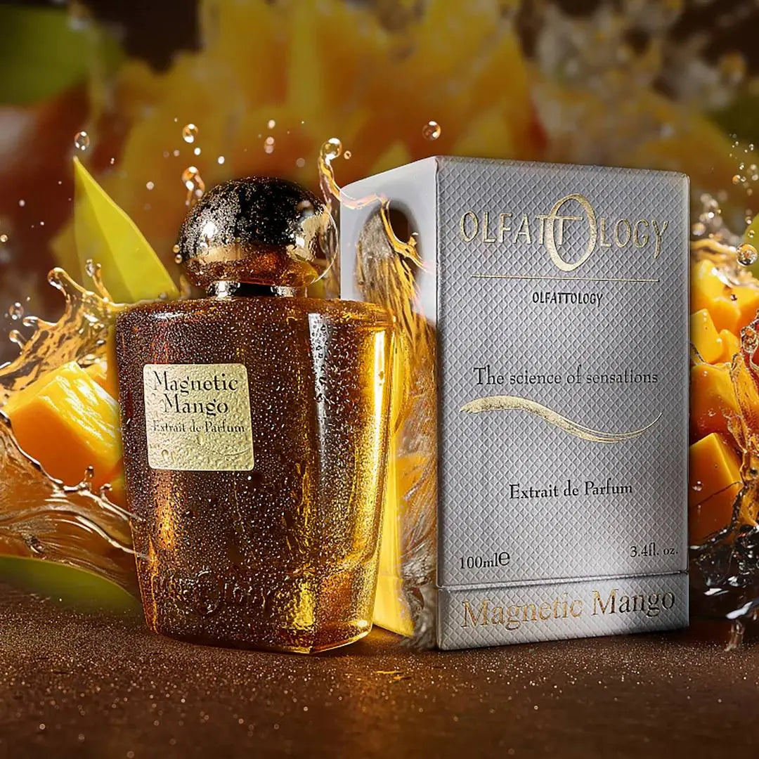 בקבוק בושם Magnetic Mango Olfattology 100ml – צילום חזית