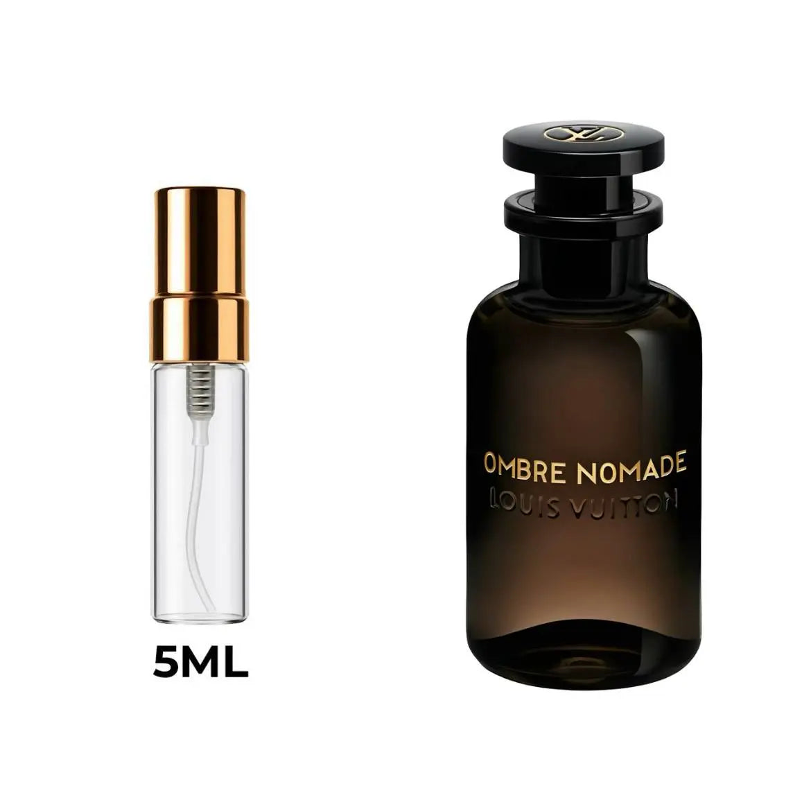 Ombre Nomade Louis Vuitton בושם יוניסקס 100 מ״ל EDP | זמין כדיקנטים 5 מ״ל ו־10 מ״ל | ניחוח אוד, קטורת, ורד, פטל, זעפרן וענבר
