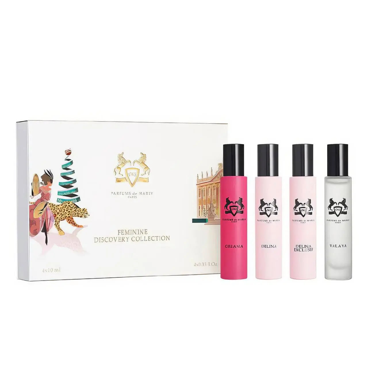 מארז דוגמיות רשמי פרפום דה מארלי לנשים אוריאנה דלינה וליה יוקרה נישה להתנסות