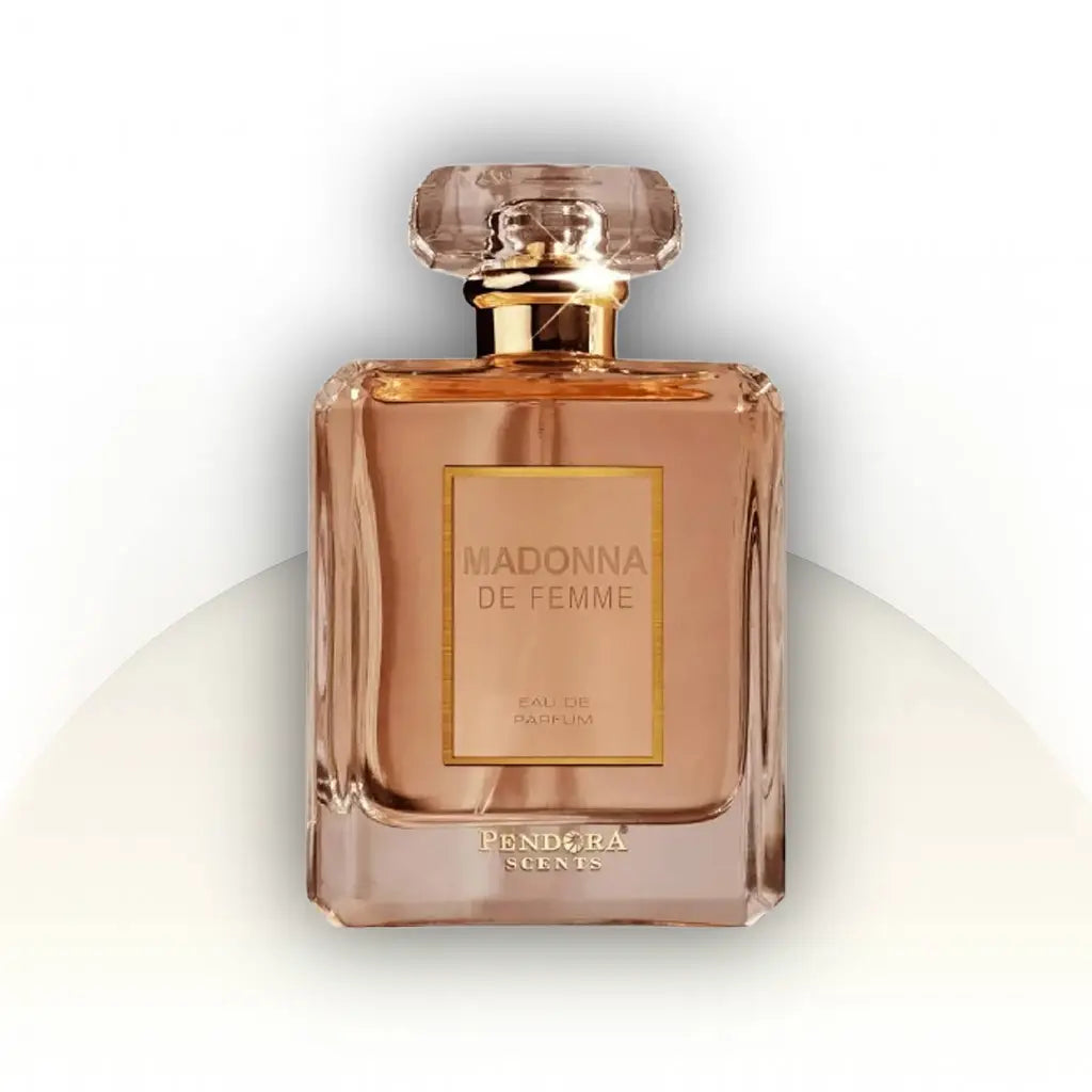 Pendora Madonna De Femme בושם לאישה 100 מ״ל EDP | בהשראת Coco Mademoiselle Chanel | ניחוח הדרי־פרחוני עם ורד, יסמין, פצ'ולי ווניל