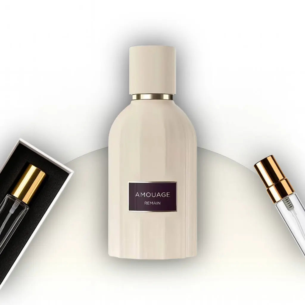 Remain Amouage – בושם נישה יוקרתי יוניסקס זמין כדיקנטים 5 מ״ל ו-0 מ״ל להתנסות