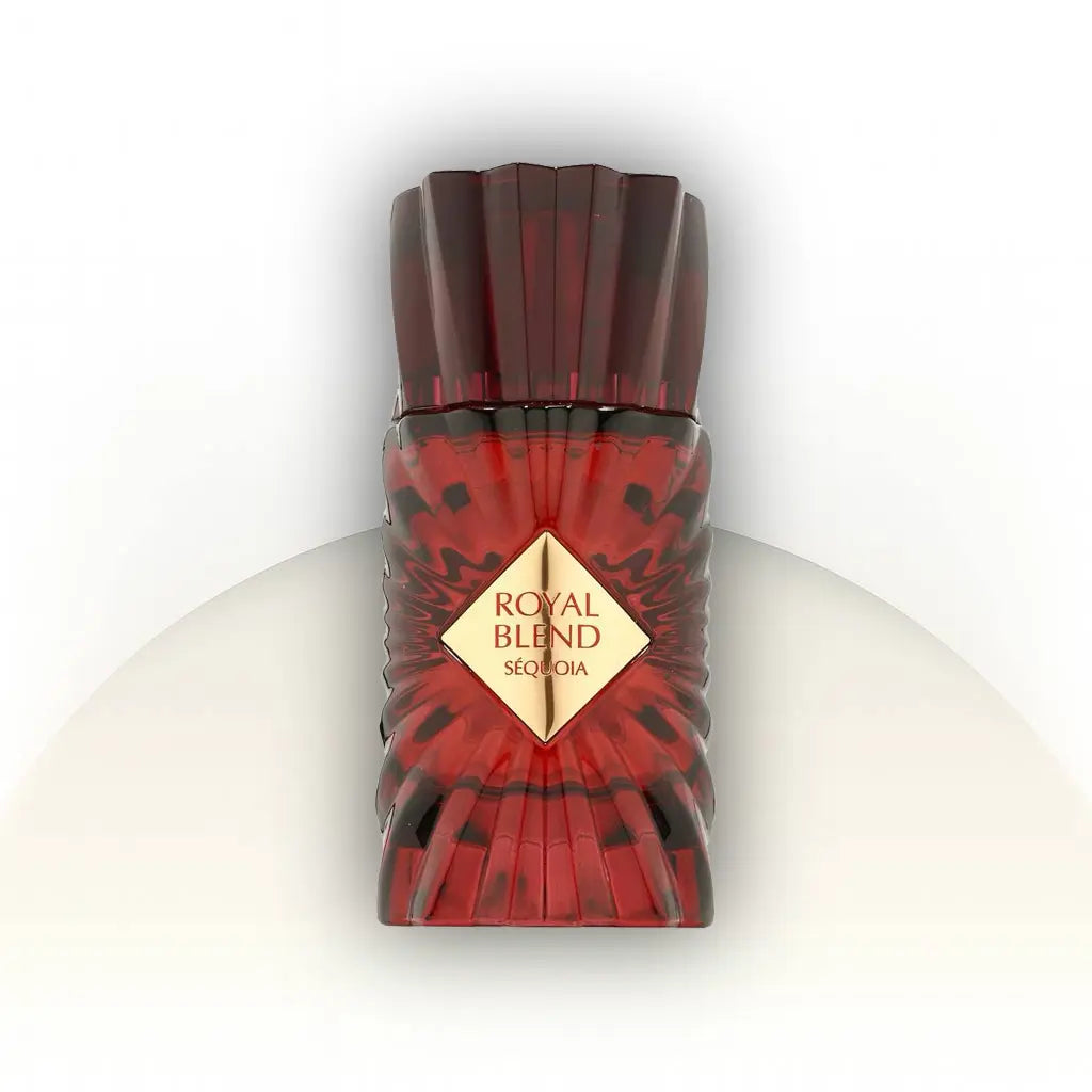Royal Blend Sequoia French Avenue בושם דיופ יוניסקס 100 מ״ל EDP | בושם נישה בהשראת Angels' Share Paradis By Kilian | פטל, ליקר, קוניאק, פרלין, עץ אלון וסנדלווד