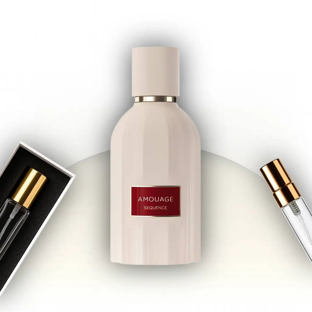 Sequence Amouage – בושם נישה יוקרתי יוניסקס זמין כדיקנטים 5 מ״ל ו- 10 מ״ל