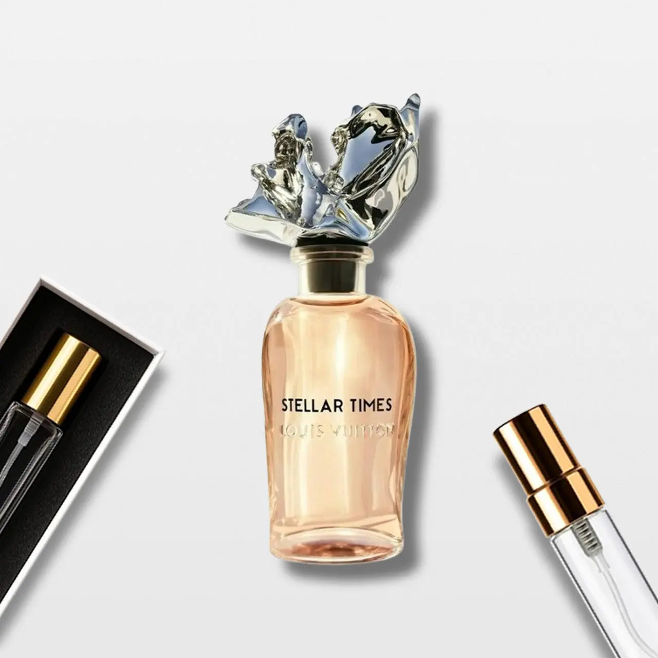 Stellar Times Louis Vuitton - בושם בוטיק לואי ויטון יוקרתי אקסטרייט דה פרפיום, עם דיקנטים להתנסות