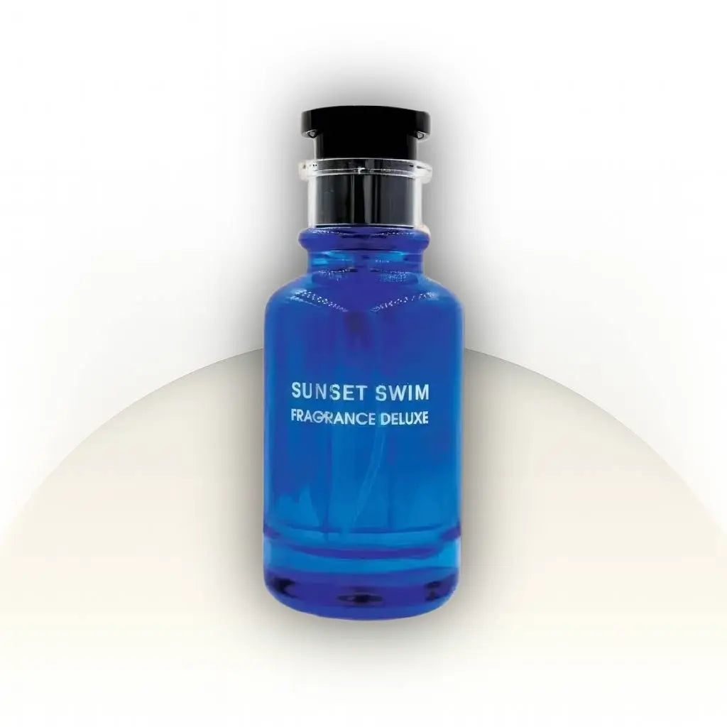 Sunset Swim EDP 100ML – בושם יוניסקס רענן וקיצי בהשראת Afternoon Swim Louis Vuitton עם מנדרין, ברגמוט ותווים ימיים.