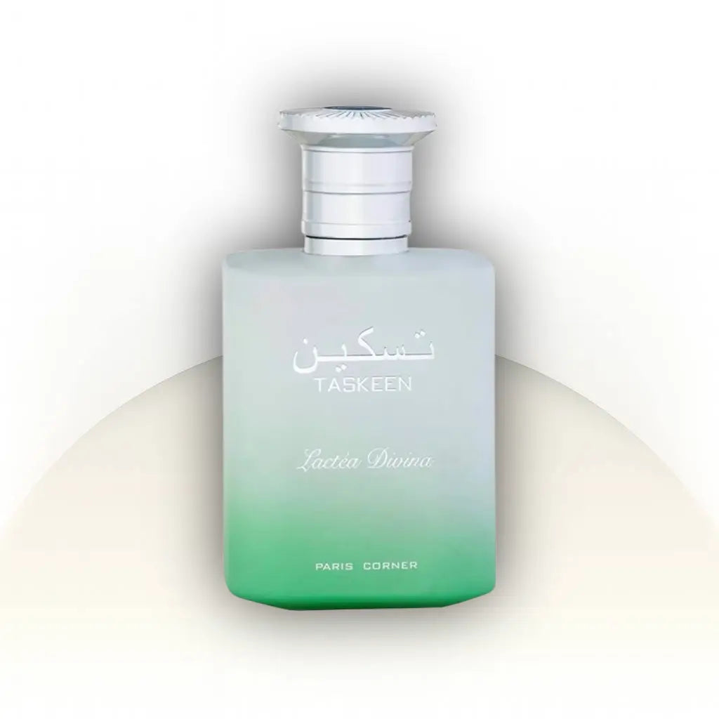 Taskeen Lactéa Divina Paris Corner בושם יוניסקס 100 מ״ל EDP | בהשראת Blanche Bête Les Liquides Imaginaires | ניחוח חלבי־ונילי עם קקאו, טובורוז ויסמין
