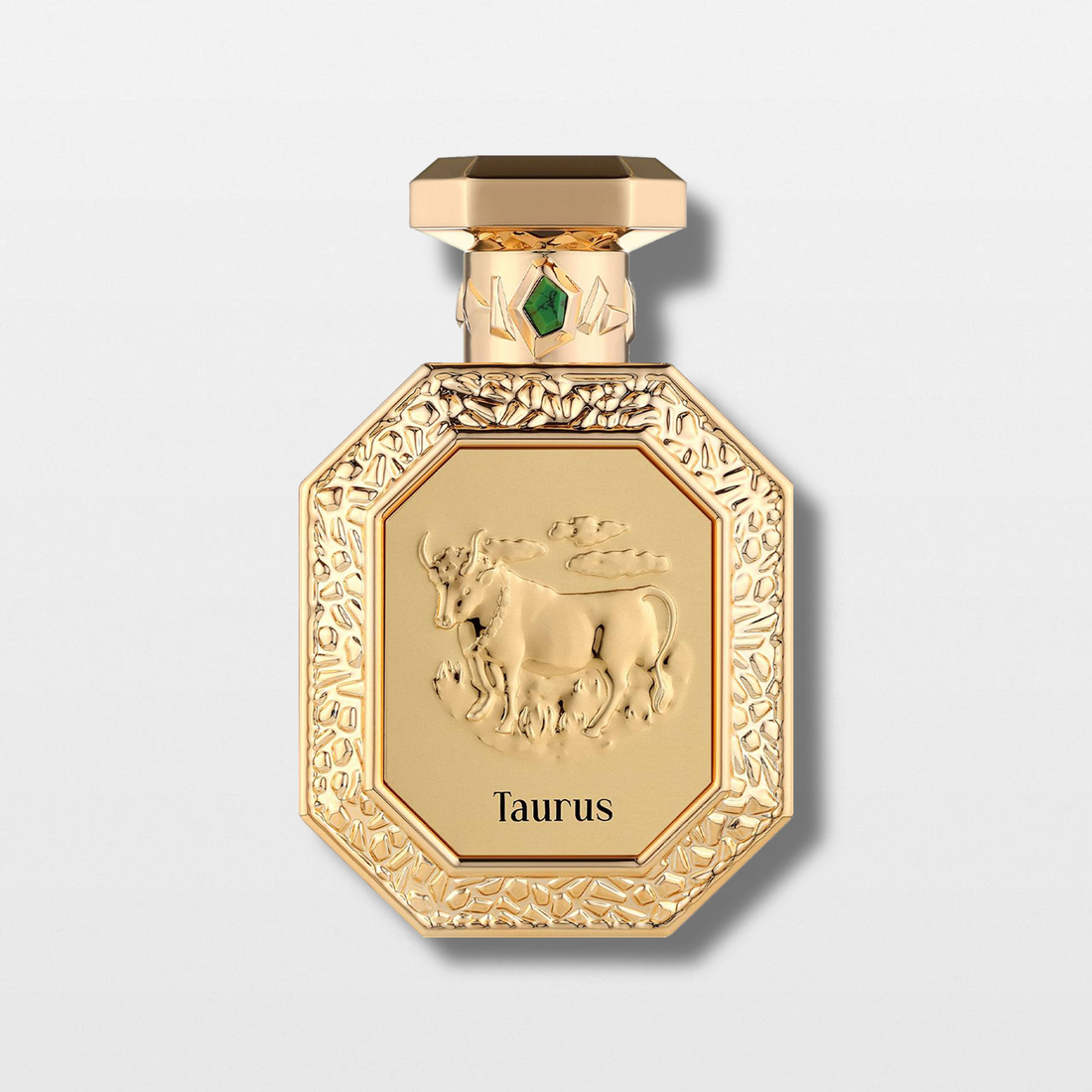 בושם Taurus French Avenue (פרנץ' אבניו) יוניסקס 90 מ"ל, מבט חזיתי על הבקבוק המעוצב המבטיח ניחוח מרענן וייחודי.