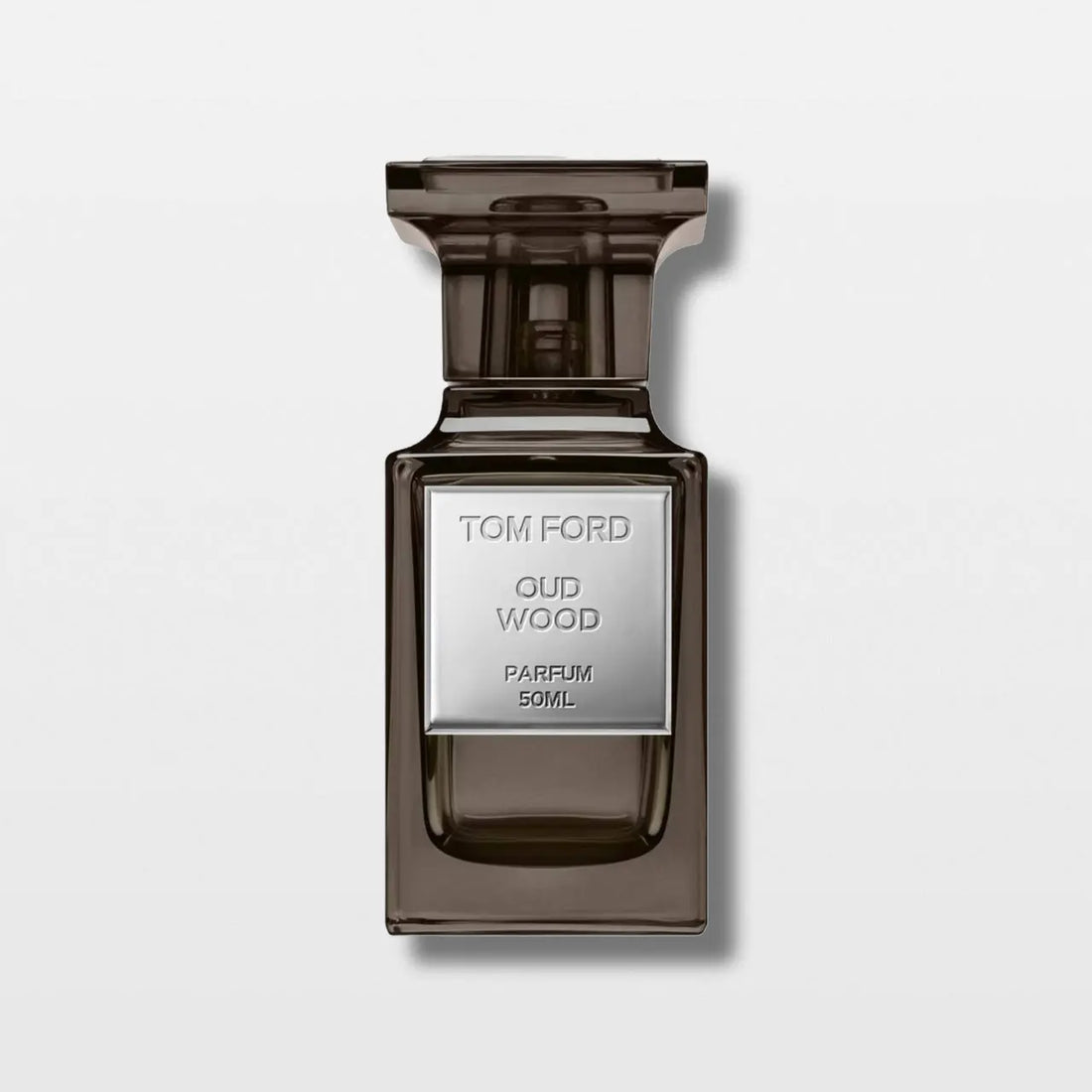 בקבוק בושם Oud Wood Parfum Tom Ford – צילום חזית