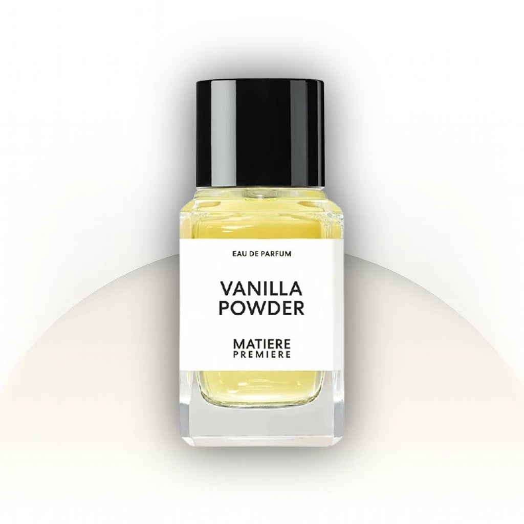 Vanilla Powder by Matiere Premiere – בושם יוניסקס בריח וניל רך ונקי | זמין גם בדקנטים

