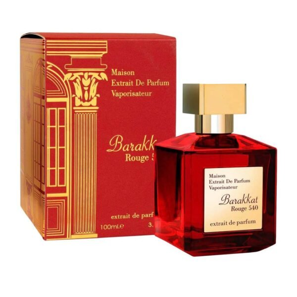 בושם Fragrance World Baccarat Rouge 540 Extrait – בושם בהשראת MFK Baccarat Rouge 540 אקסטרייט