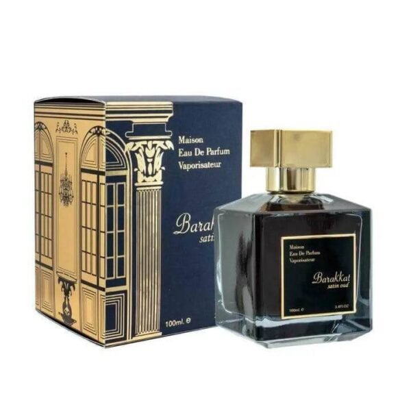 Barakkat Satin Oud – בושם יוניסקס בהשראת Oud Satin Mood של MFK